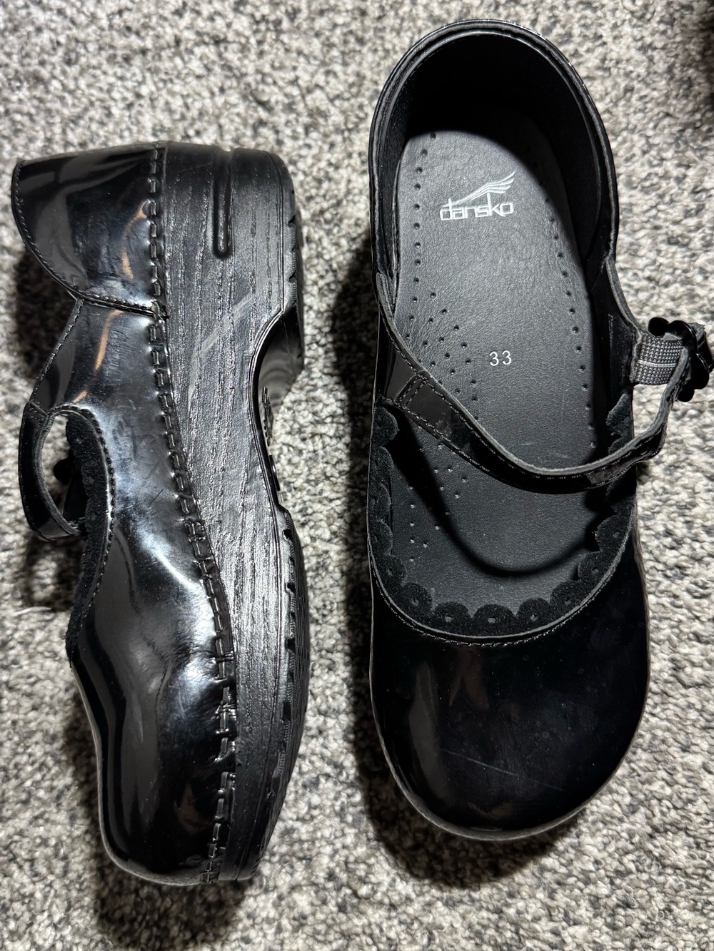 Dansko Kids Black Marcelle clog - Black - Picture 5 of 9